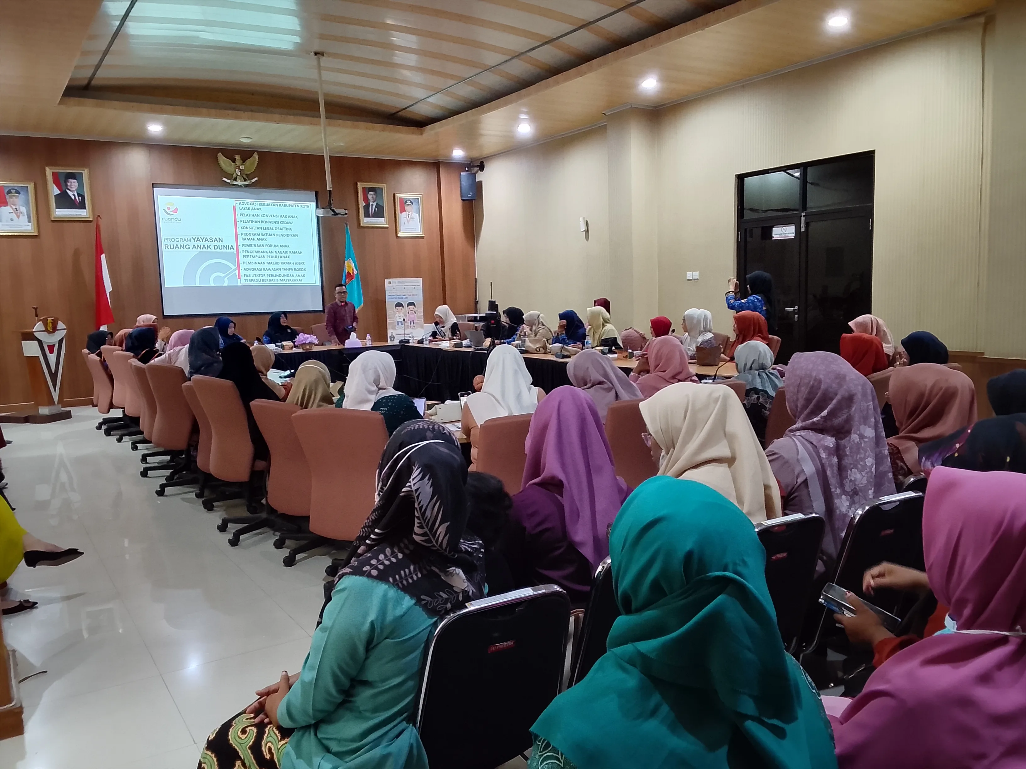 Wujudkan PAUD Ramah Anak, Bunda PAUD se-Kota Solok Ikuti Sosialisasi Pencegahan KTA