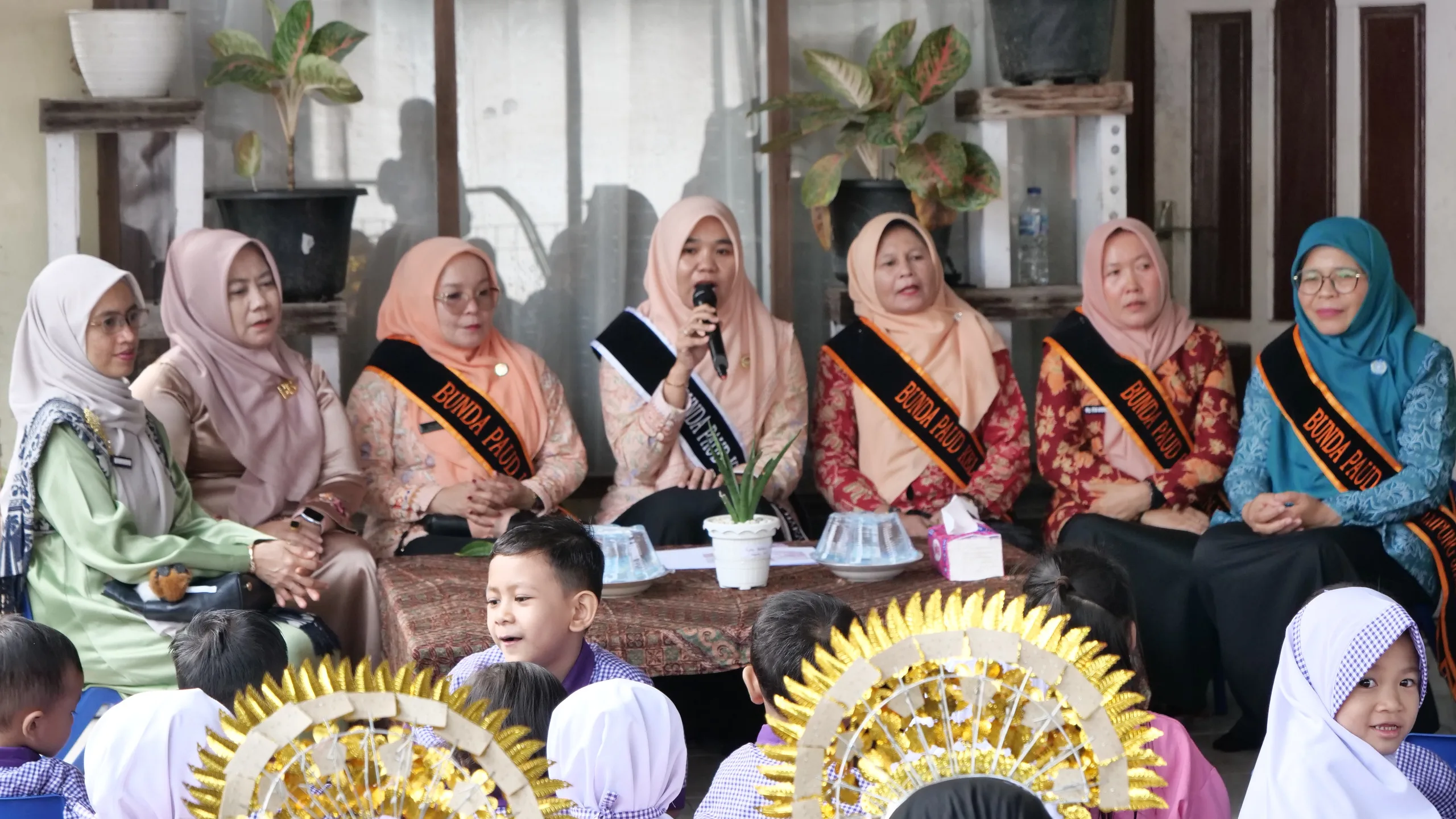 Bunda PAUD Kecamatan Tanjung Harapan Sosialisasikan Manfaat KIA di PAUD Anak Ku Sayang