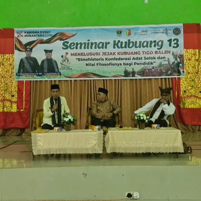 Guru BSM se-Kota Solok Mengikuti Seminar Kubuang 13, Menelusuri Nilai dan Sejarah Adat Minangkabau